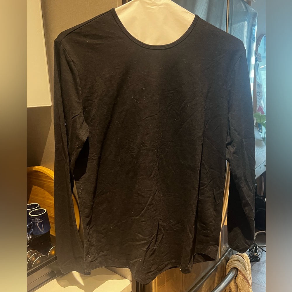 Black long sleeve shirt